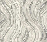 Ronald Redding Designs Streaming Cheetah Gray Wallpaper