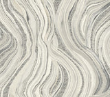 Ronald Redding Designs Streaming Cheetah Gray Wallpaper