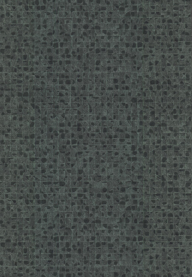 Ronald Redding Designs Leather Lux Dark Green Wallpaper