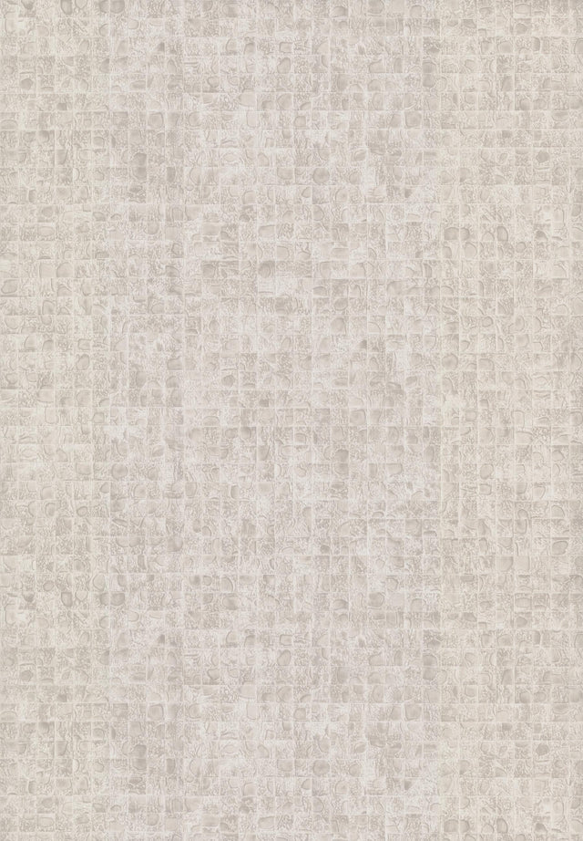 Ronald Redding Designs Leather Lux Off White Wallpaper