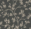 York Dahlia Trail Black/Taupe Wallpaper