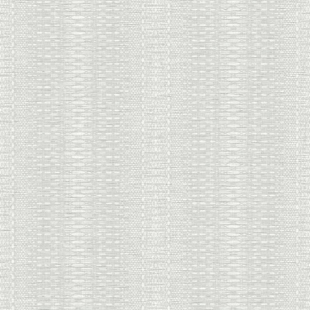 York Market Stripe Gray Wallpaper