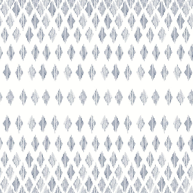 York Diamond Ombre Navy/White Wallpaper