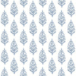 York Paisley On Calico Blue Wallpaper