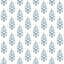 York Paisley On Calico Blue Wallpaper