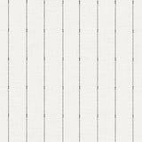 York In Stitches Stripe Black/Cream Wallpaper