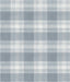 York Woven Buffalo Check Blue Wallpaper