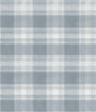 York Woven Buffalo Check Blue Wallpaper