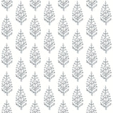 York Paisley On Calico Gray Wallpaper