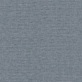 York Silk Linen Weave Navy Wallpaper