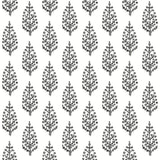 York Paisley On Calico Black/White Wallpaper