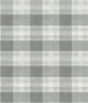 York Woven Buffalo Check Gray Wallpaper