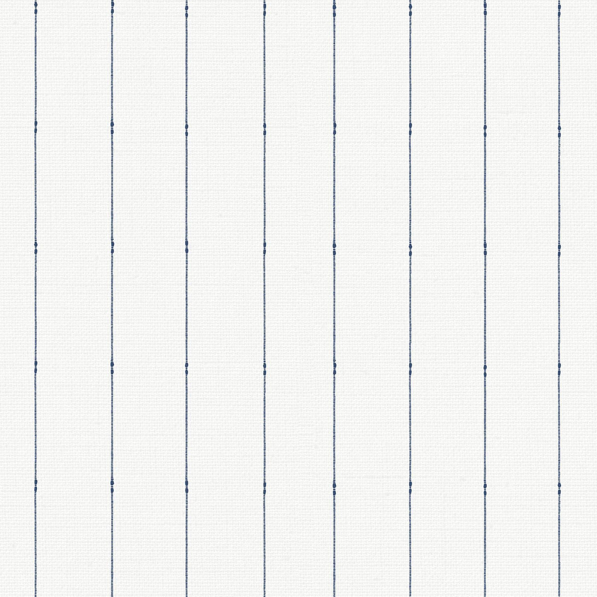 York In Stitches Stripe Navy/Cream Wallpaper