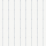 York In Stitches Stripe Navy/Cream Wallpaper