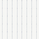 York In Stitches Stripe Navy/Cream Wallpaper