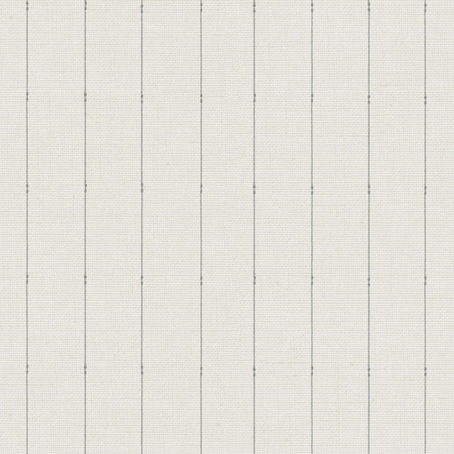 York In Stitches Stripe Taupe/Charcoal Wallpaper