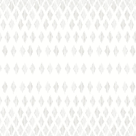 York Diamond Ombre Linen/White Wallpaper