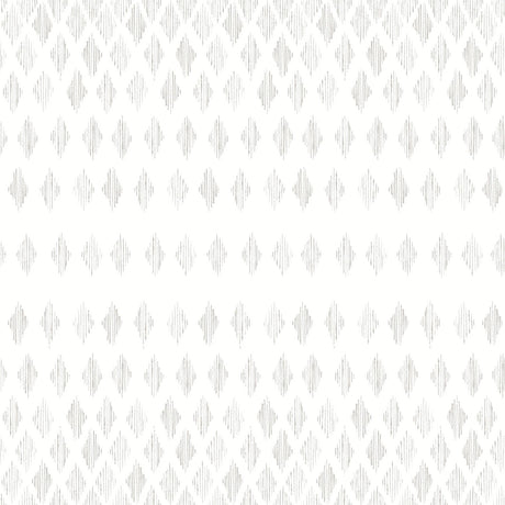 York Diamond Ombre Linen/White Wallpaper