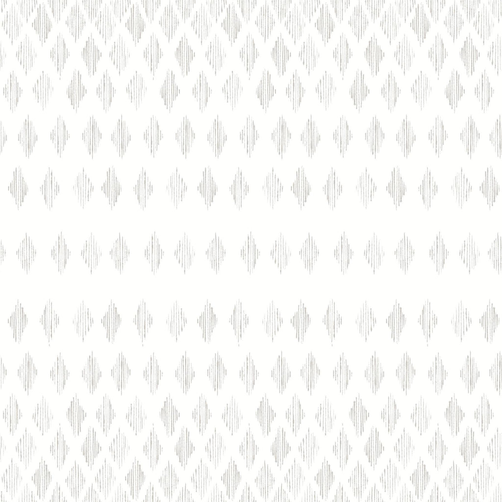 York Diamond Ombre Linen/White Wallpaper
