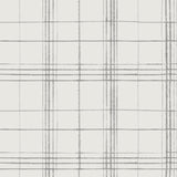 York Farmhouse Plaid Beige/Gray Wallpaper