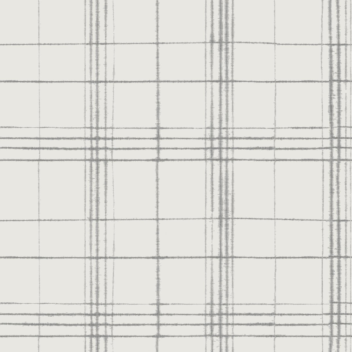 York Farmhouse Plaid Beige/Gray Wallpaper