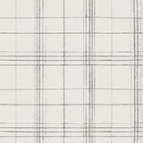 York Farmhouse Plaid Beige/Gray Wallpaper
