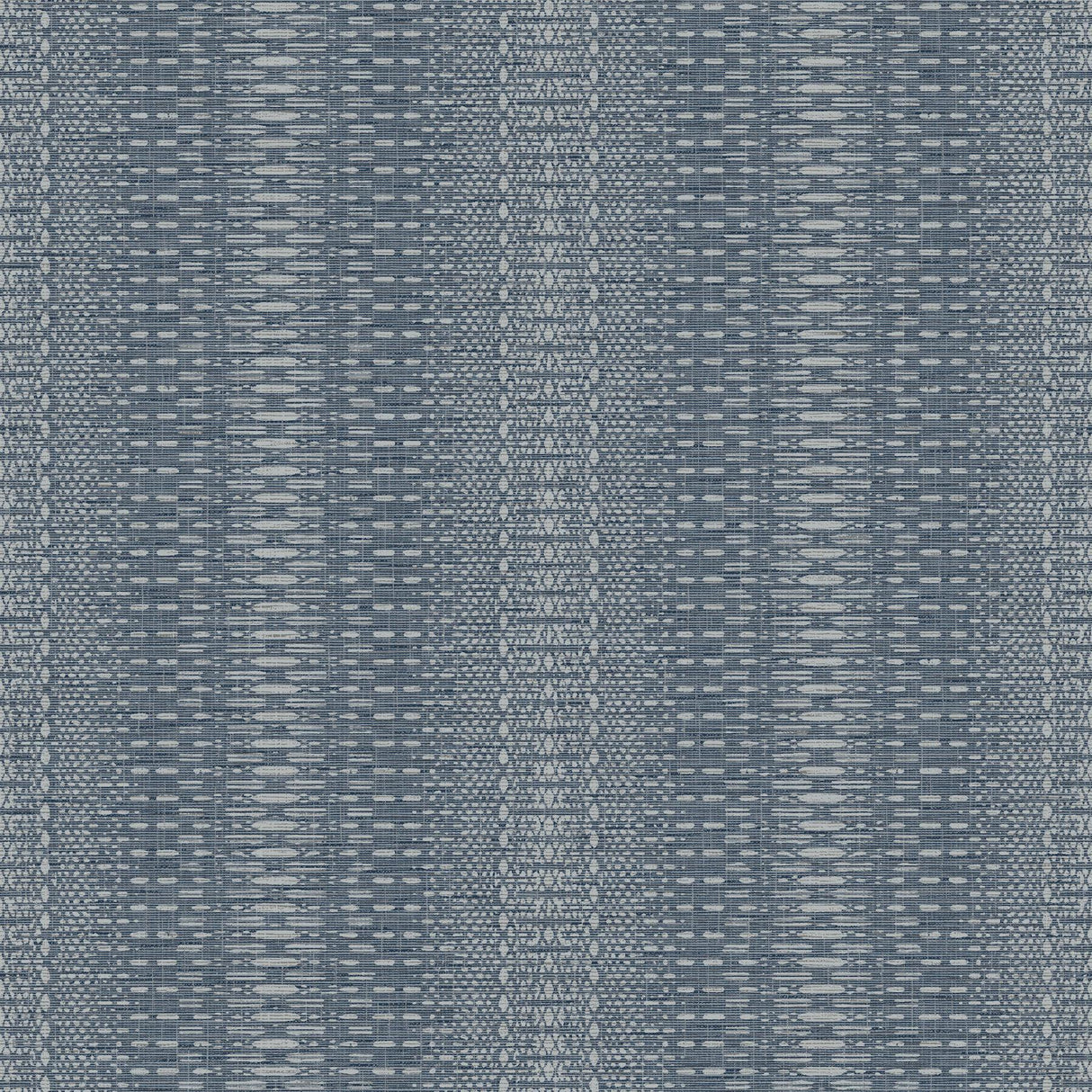 York Market Stripe Navy Wallpaper