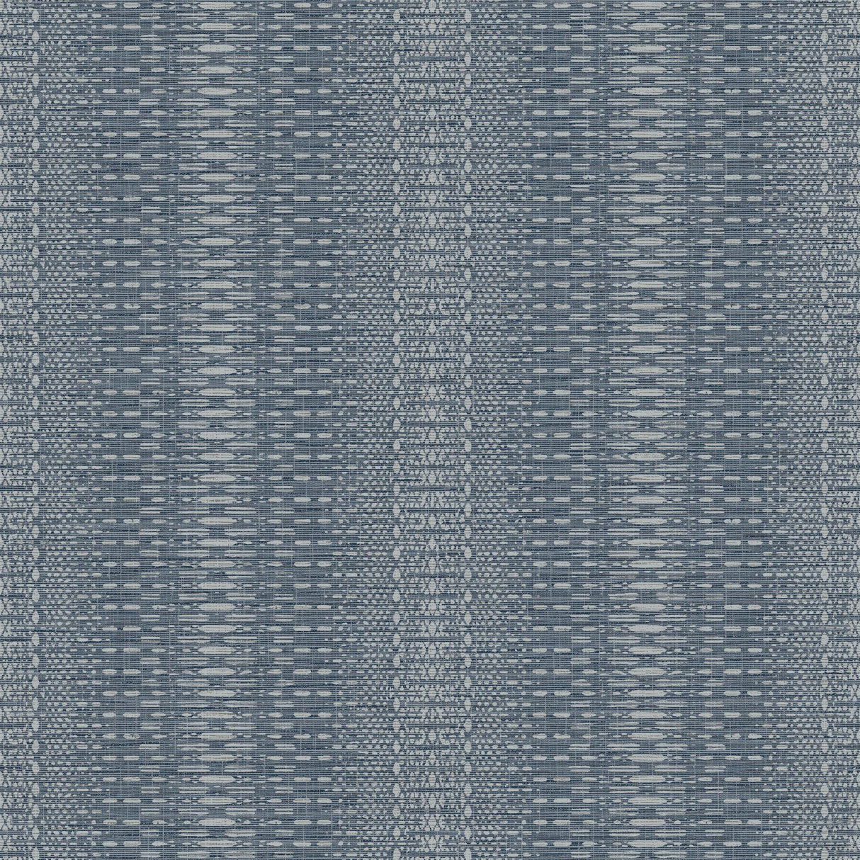 York Market Stripe Navy Wallpaper