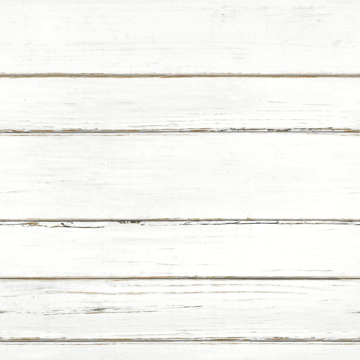 York Shiplap Planks White Wallpaper
