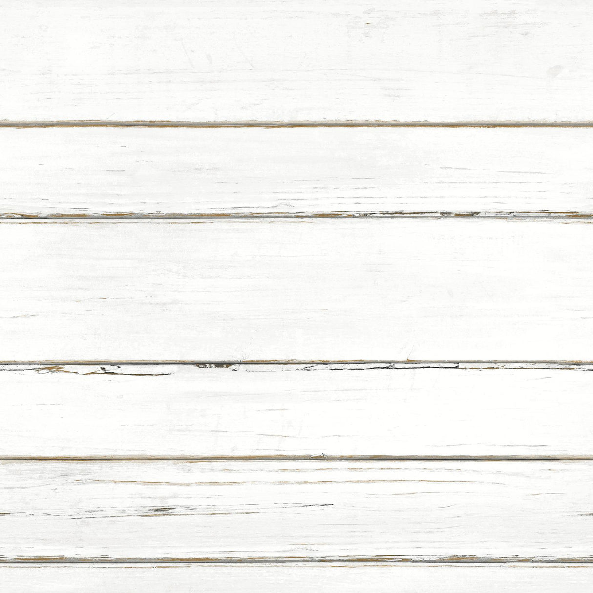 York Shiplap Planks White Wallpaper