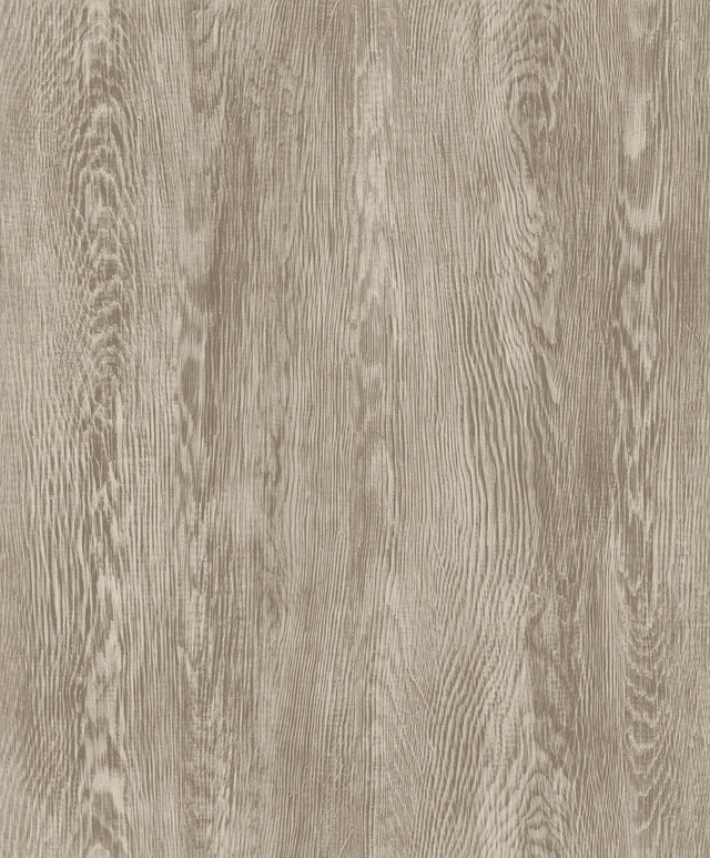 York Quarter Sawn Wood Brown Wallpaper