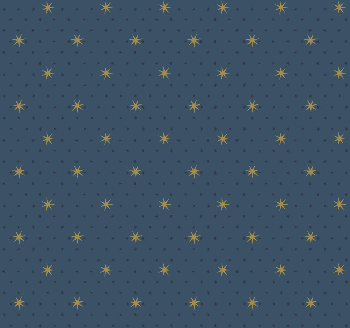 York Stella Star Navy Wallpaper