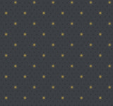 York Stella Star Black Wallpaper