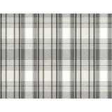 York Bartola Plaid Blacks Wallpaper