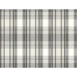 York Bartola Plaid Blacks Wallpaper