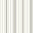 York Wide Pinstripe Black/Bronze Wallpaper