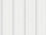 York French Linen Stripe Gray Wallpaper