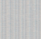 York Broken Boucle Stripe Putty/Blue Mix Wallpaper