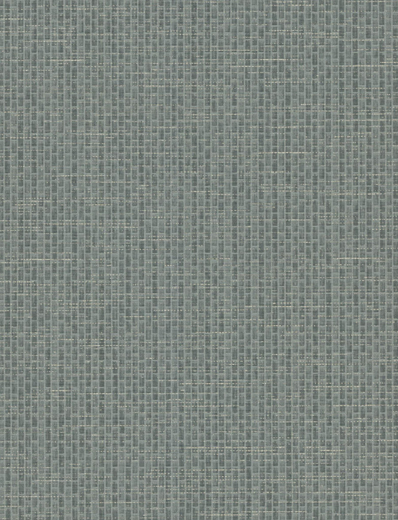 York Petite Metro Tile Blues Wallpaper