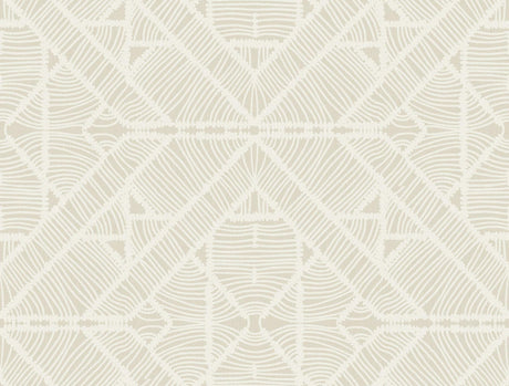 York Diamond Macrame Beige Wallpaper