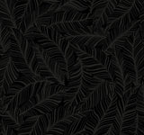 York Rainforest Canopy Black Wallpaper
