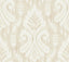 York Hawthorne Ikat Beige Wallpaper