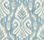 York Hawthorne Ikat Blue Wallpaper