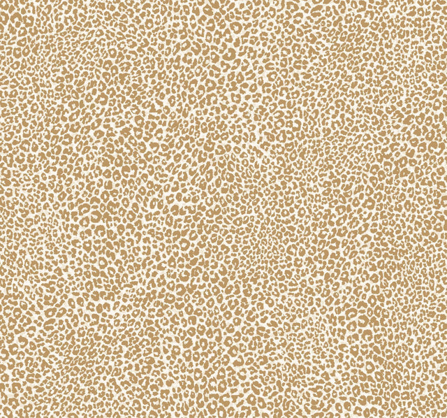 York Leopard King Gold Wallpaper