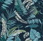 York Tropical Toss Navy Wallpaper