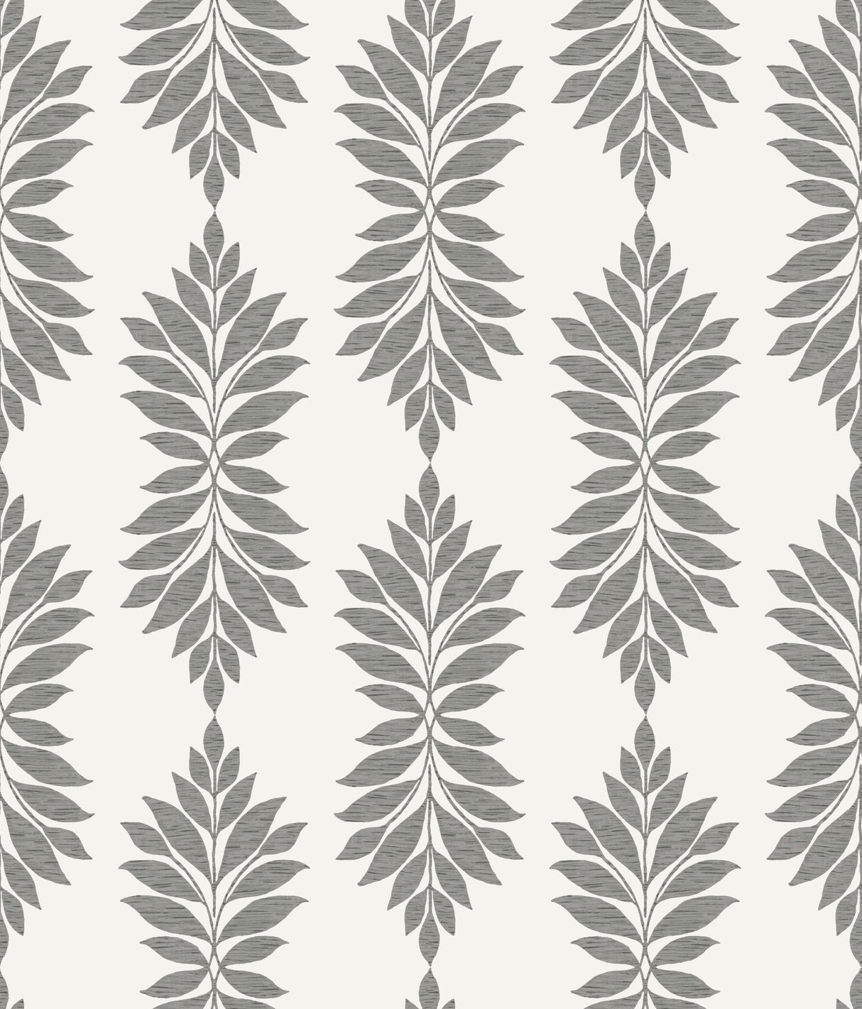 York Broadsands Botanica Gray/Off White Wallpaper
