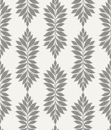 York Broadsands Botanica Gray/Off White Wallpaper