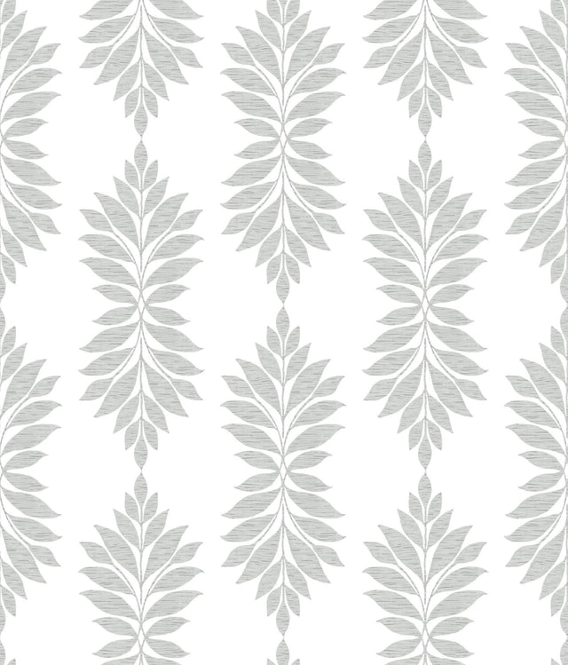 York Broadsands Botanica Light Gray Wallpaper