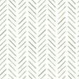 York Painted Herringbone Green Wallpaper