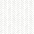 York Painted Herringbone Gray Wallpaper